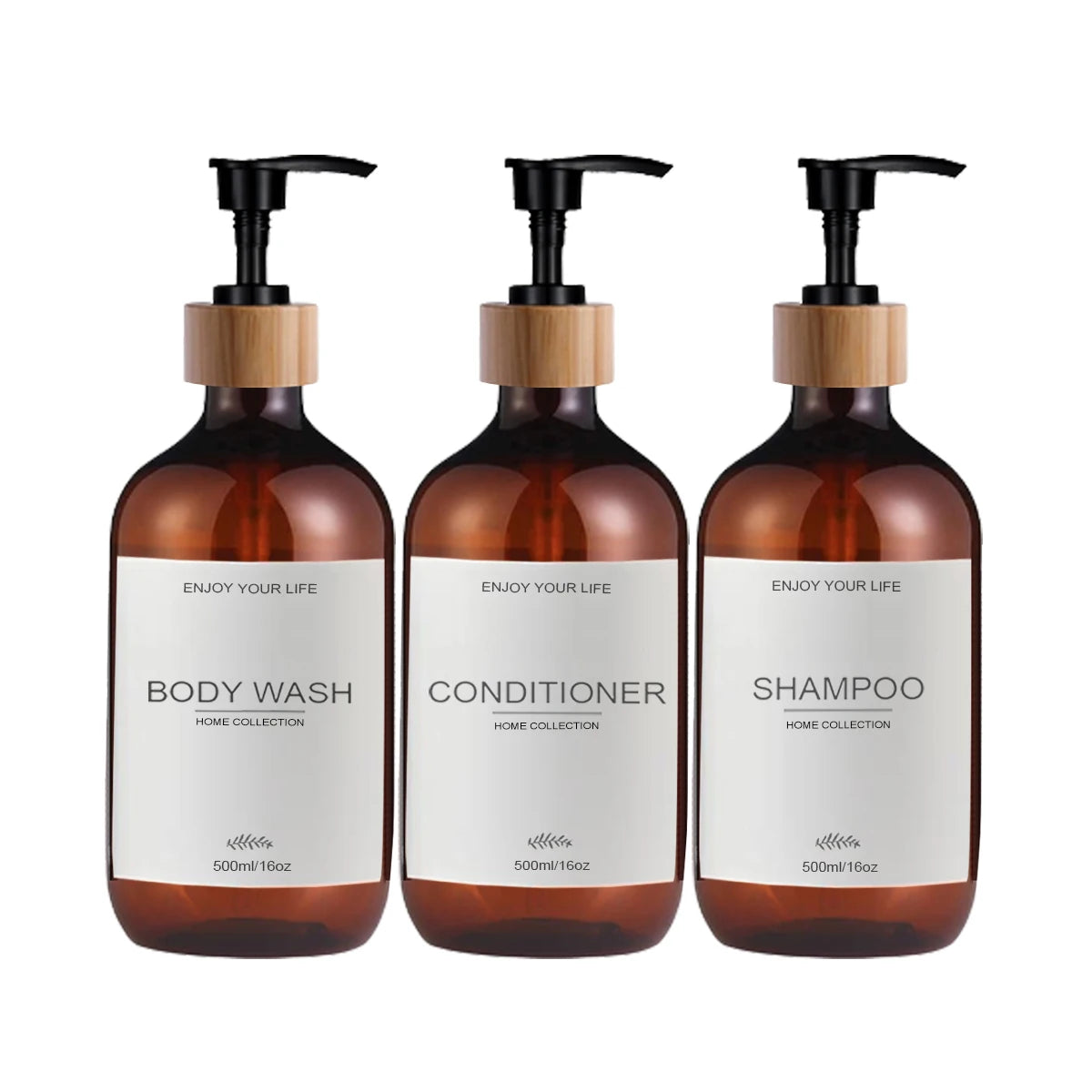 BathEssence Refill Bottle Trio – Shampoo, Conditioner & Body Wash
