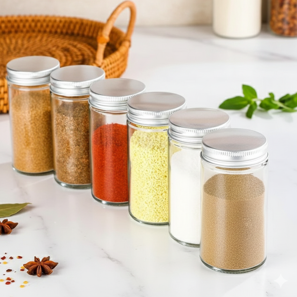 Juego de tarros de cristal ClearSpice 