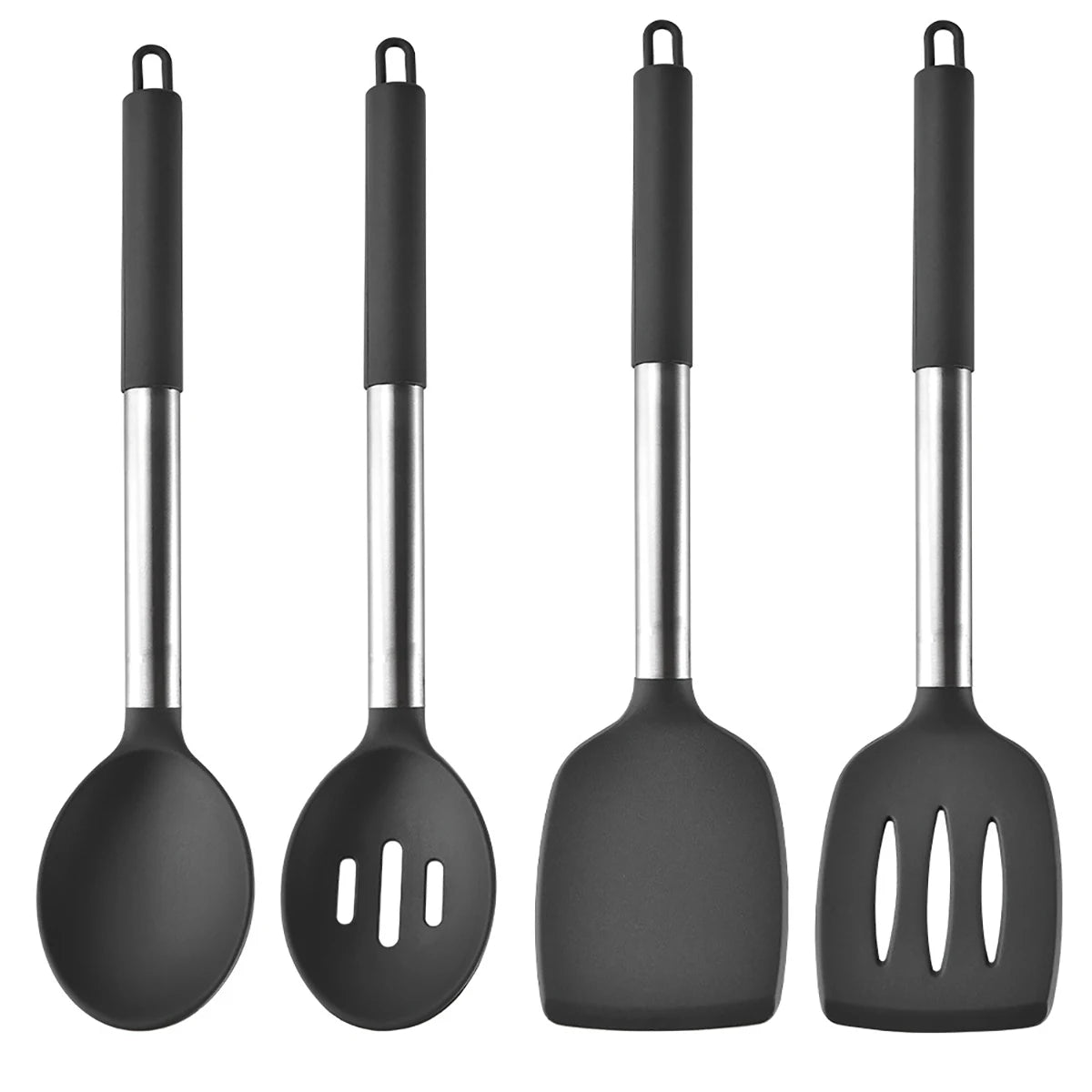Juego de utensilios de cocina SiliconeChef: utensilios de cocina premium resistentes al calor