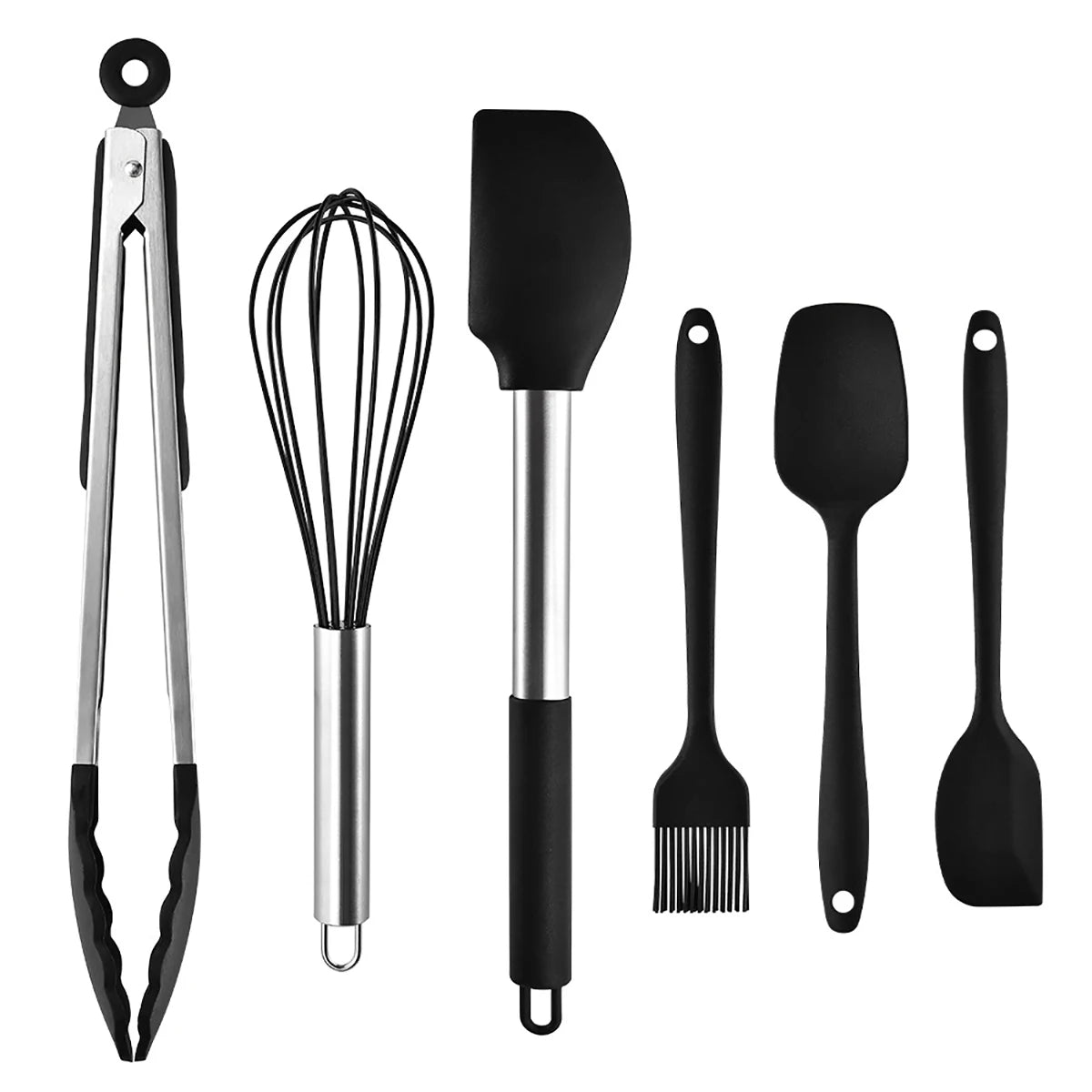 Juego de utensilios de cocina SiliconeChef: utensilios de cocina premium resistentes al calor