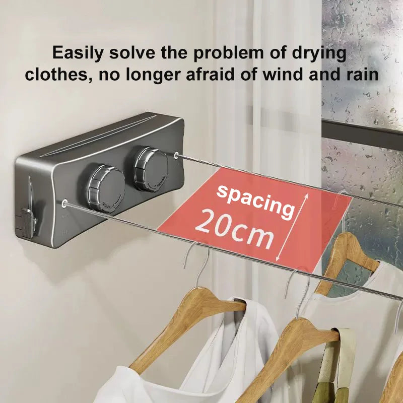 Tendedero retráctil InvisibleDry 