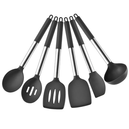 Juego de utensilios de cocina SiliconeChef: utensilios de cocina premium resistentes al calor