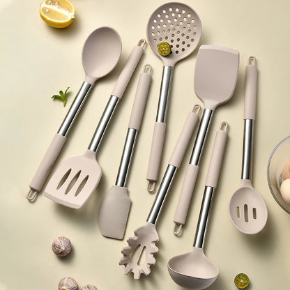 Juego de utensilios de cocina SiliconeChef: utensilios de cocina premium resistentes al calor