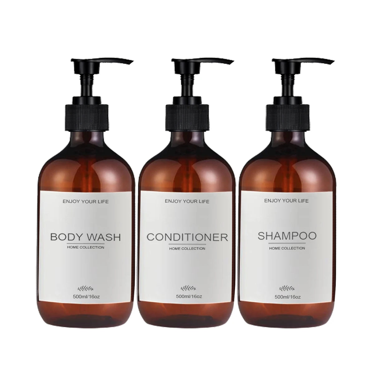 BathEssence Refill Bottle Trio – Shampoo, Conditioner & Body Wash