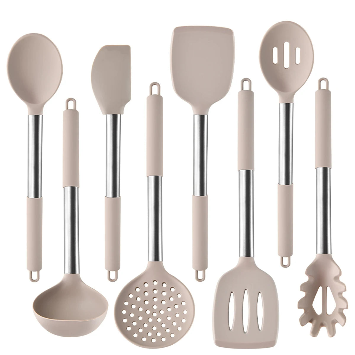 Juego de utensilios de cocina SiliconeChef: utensilios de cocina premium resistentes al calor