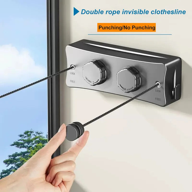 Tendedero retráctil InvisibleDry 