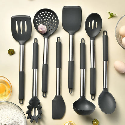 Juego de utensilios de cocina SiliconeChef: utensilios de cocina premium resistentes al calor